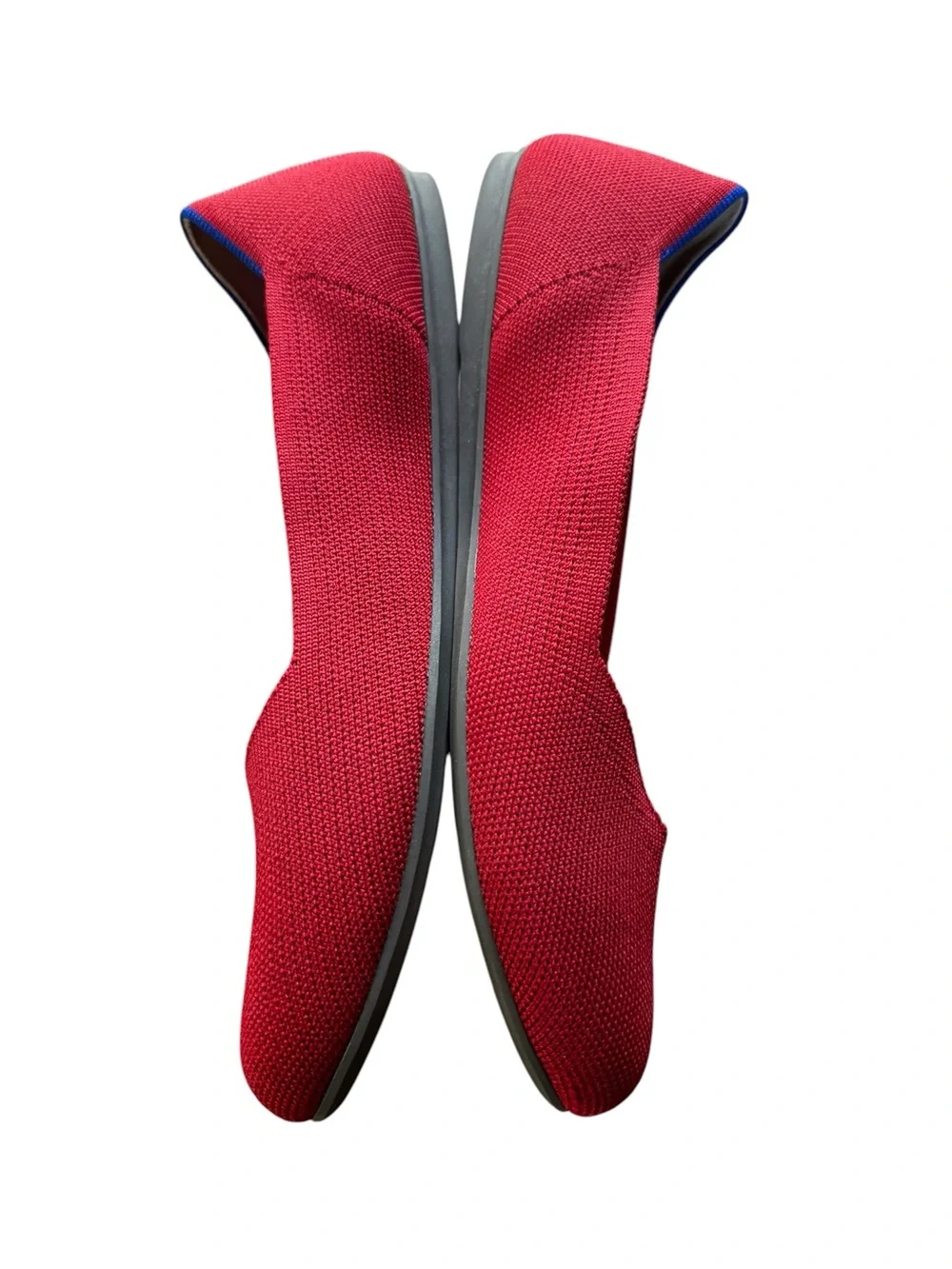 Rothy’s The Flat Slip on Shoes Women’s Size 9.5 Red Solid